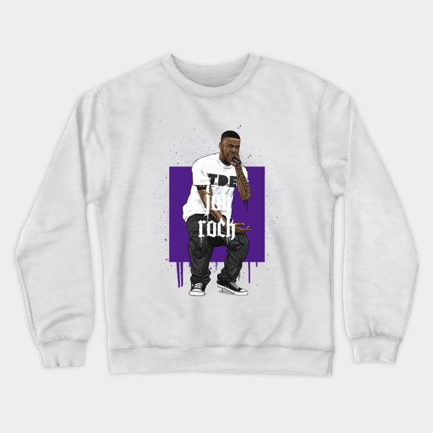 Jay Rock Crewneck Sweatshirt by BokkaBoom